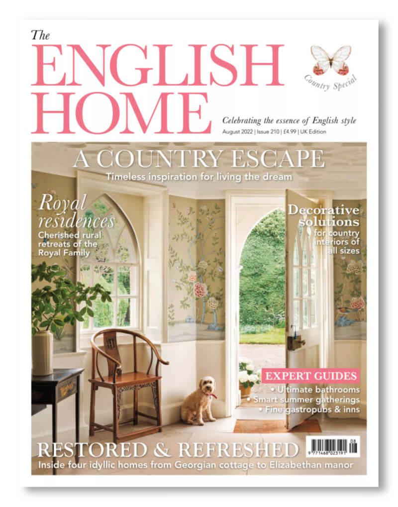 blue brontide features in the english home magazine