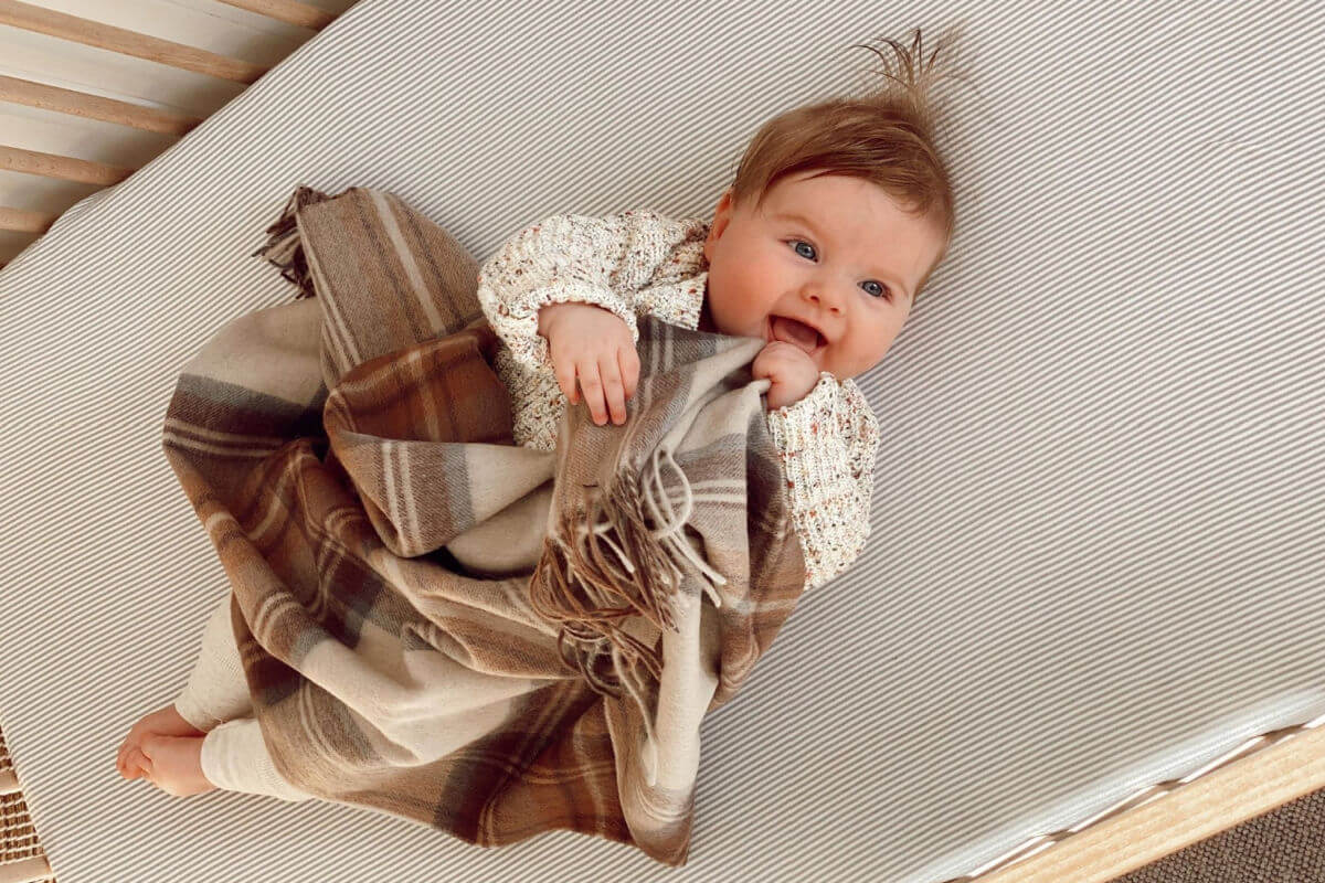 Tartan baby blankets