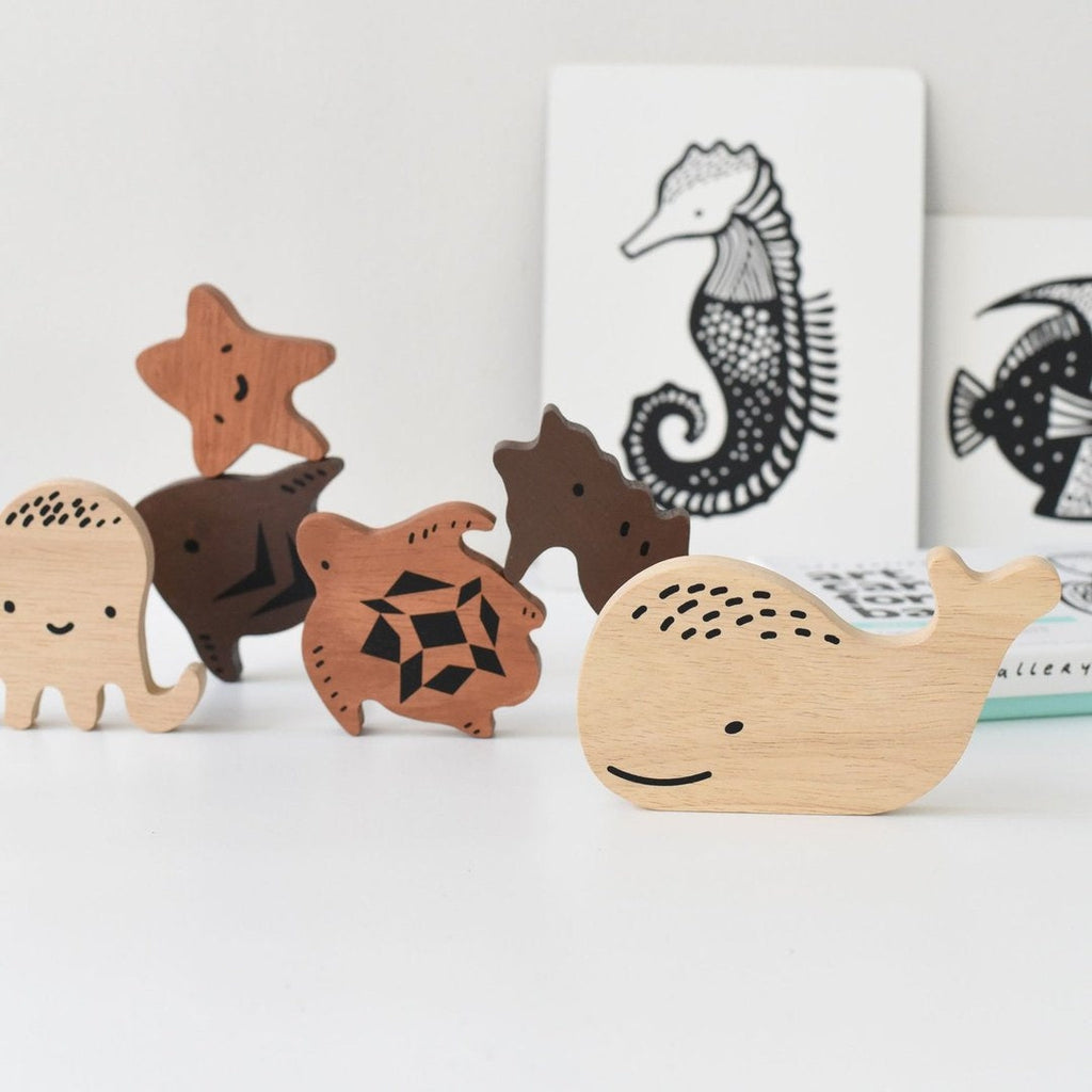 Wee gallery Eco wooden toys at blue brontide uk