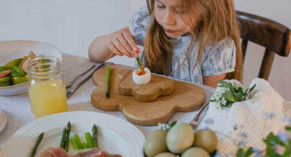 children's eco wooden tableware at blue brontide uk