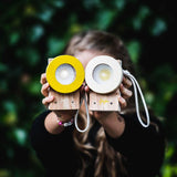 eperfa toys eco friendly kids wooden flashlight natural