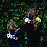 eperfa toys eco friendly kids wooden flashlight natural