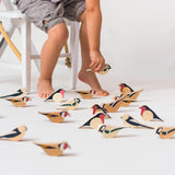 Eperfa toys the hillside forest wooden animals set, wooden toys UK