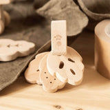 forest leaves wooden rattle by KMR childwood