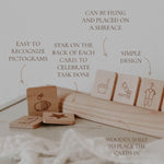 montessori daliy routine cards by hagelens
