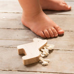 KMR childwood small wooden horse toy