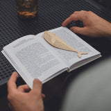 milin toys whale wooden bookmark