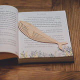 milin toys whale wooden bookmark