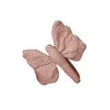 Natural rubber butterfly teething toy by Natruba – front view on white background