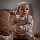 Montessori-style play with Natruba natural rubber teether