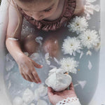 Natruba natural hevea rubber bath toy swan  bathtub toys at blue brontide UK