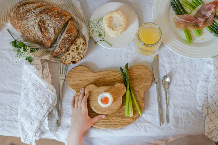 seasonal spring tableware bear breakfast set by blue brontide