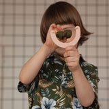 Babai toys wooden slingshot set with bag activity toys at blue brontide UK