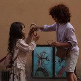 Babai toys wooden slingshot set with bag activity toys at blue brontide UK