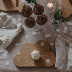 wooden treat board breakfast board chopping board