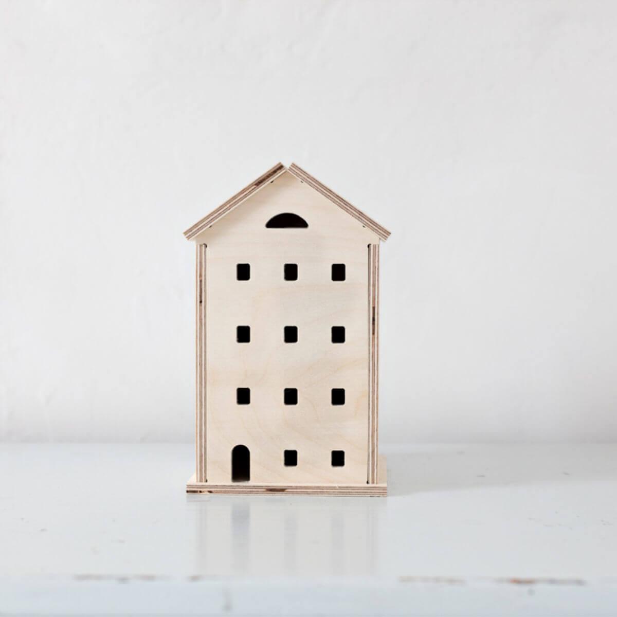 nursery night light town house by Bright corner UK