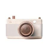 fanny & alexander wooden toy camera in grey lilac