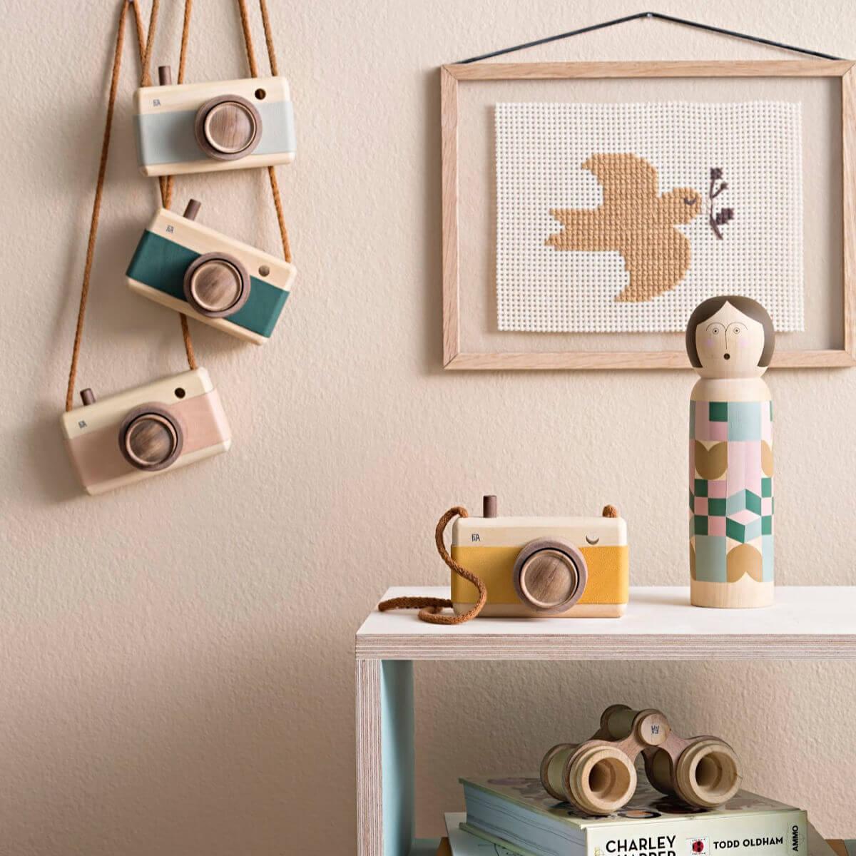 fanny and alexander wooden binoculars pretend play toy at blue brontide