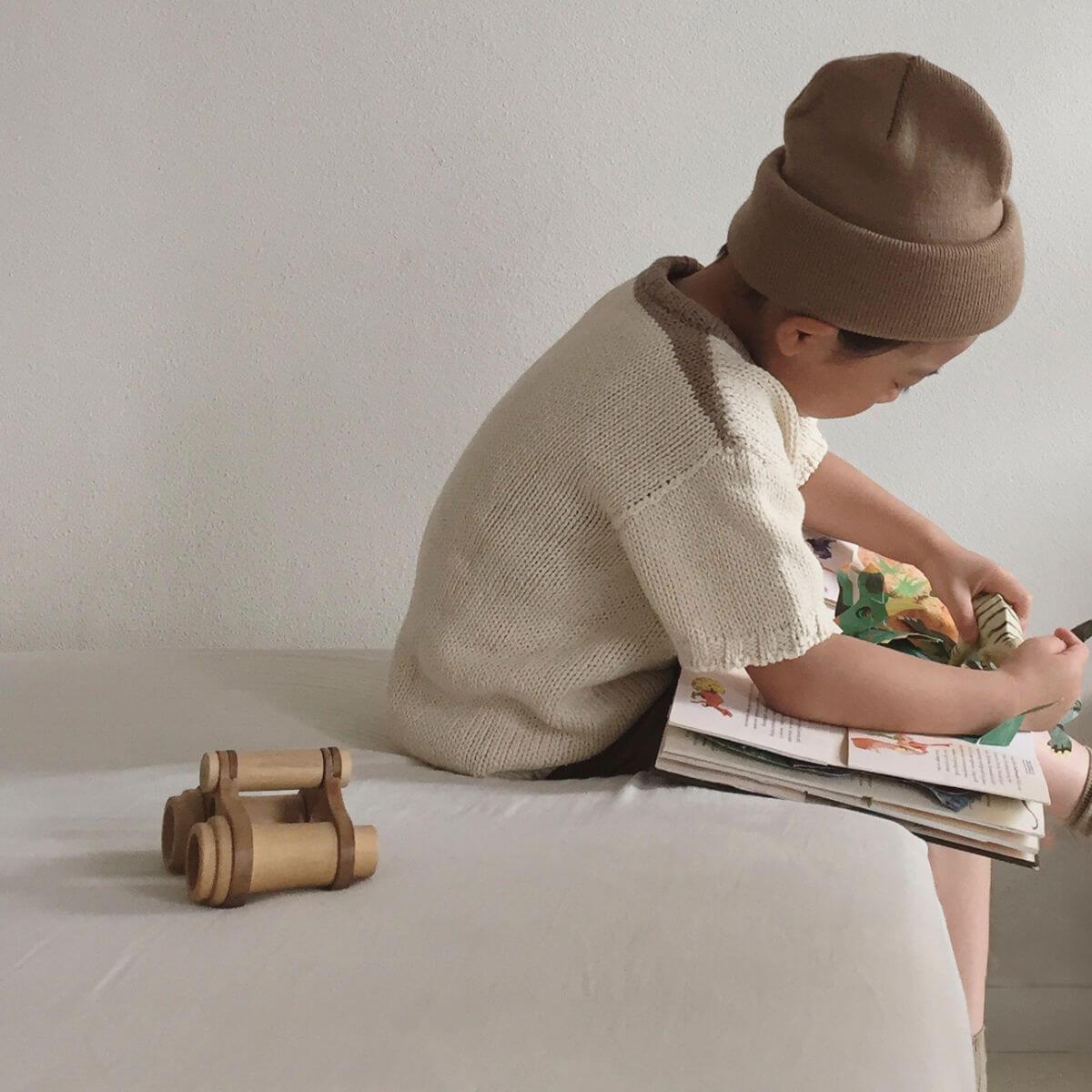 fanny and alexander wooden binoculars pretend play toy at blue brontide