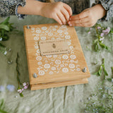 heirloom-wooden-flower-press-delicate-daisy-blue-brontide-uk