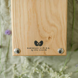 wooden flower press pressing flowers with the stem - blue brontide uk