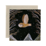 gemma koomen greeting card in barn owl design uk