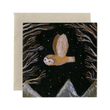 gemma koomen greeting card in barn owl design uk