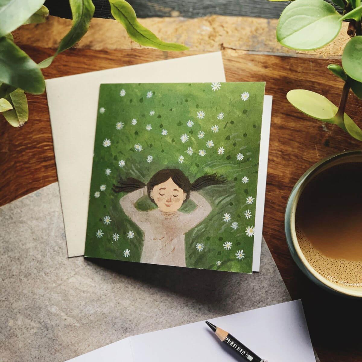    gemma-koomen-greeting-card-dreaming-in-the-daisies