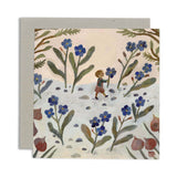 gemma koomen greeting card in the forget me nots