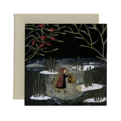 Gemma Koomen greeting card waking up the bulbs