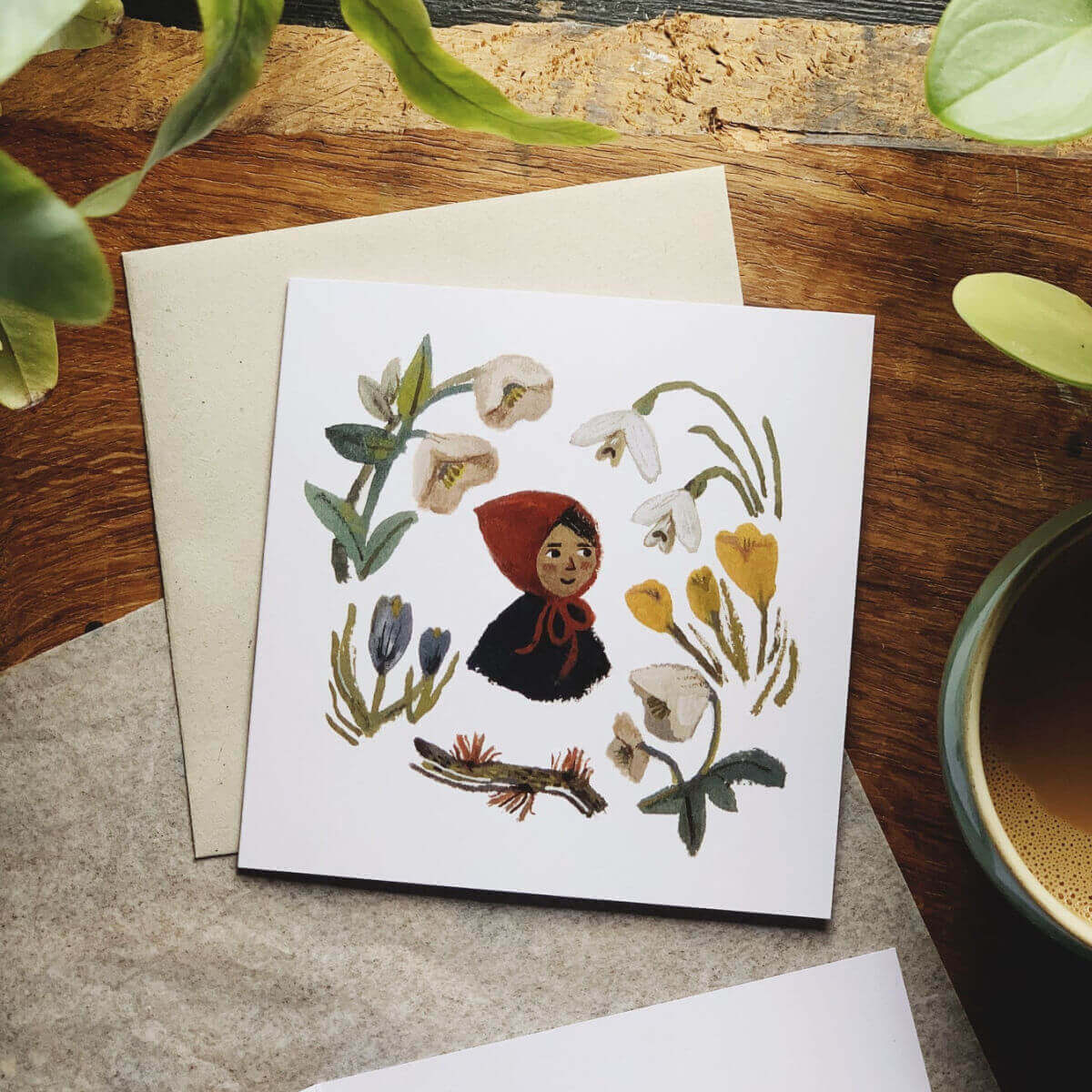 gemma koomen greeting card spring child