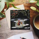 Gemma Koomen greeting card waking up the bulbs
