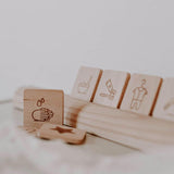 montessori daliy routine cards by hagelens