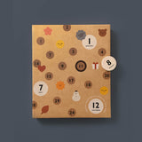 moon picnic wooden toy calendar