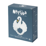 Natruba natural rubber toy teether swan uk 