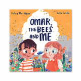Omar the bees and me sustainable children's book by Helen Mortimer and Katie Cottle