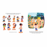 Omar the bees and me sustainable children's book by Helen Mortimer and Katie Cottle