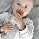 organic dummy clips and pacifier clips at blue brontide uk