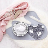 silicone baby placemat grey swan