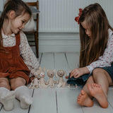 wooden sitting animal toy - cat