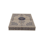 wooden story set of natural wooden building bricks in box