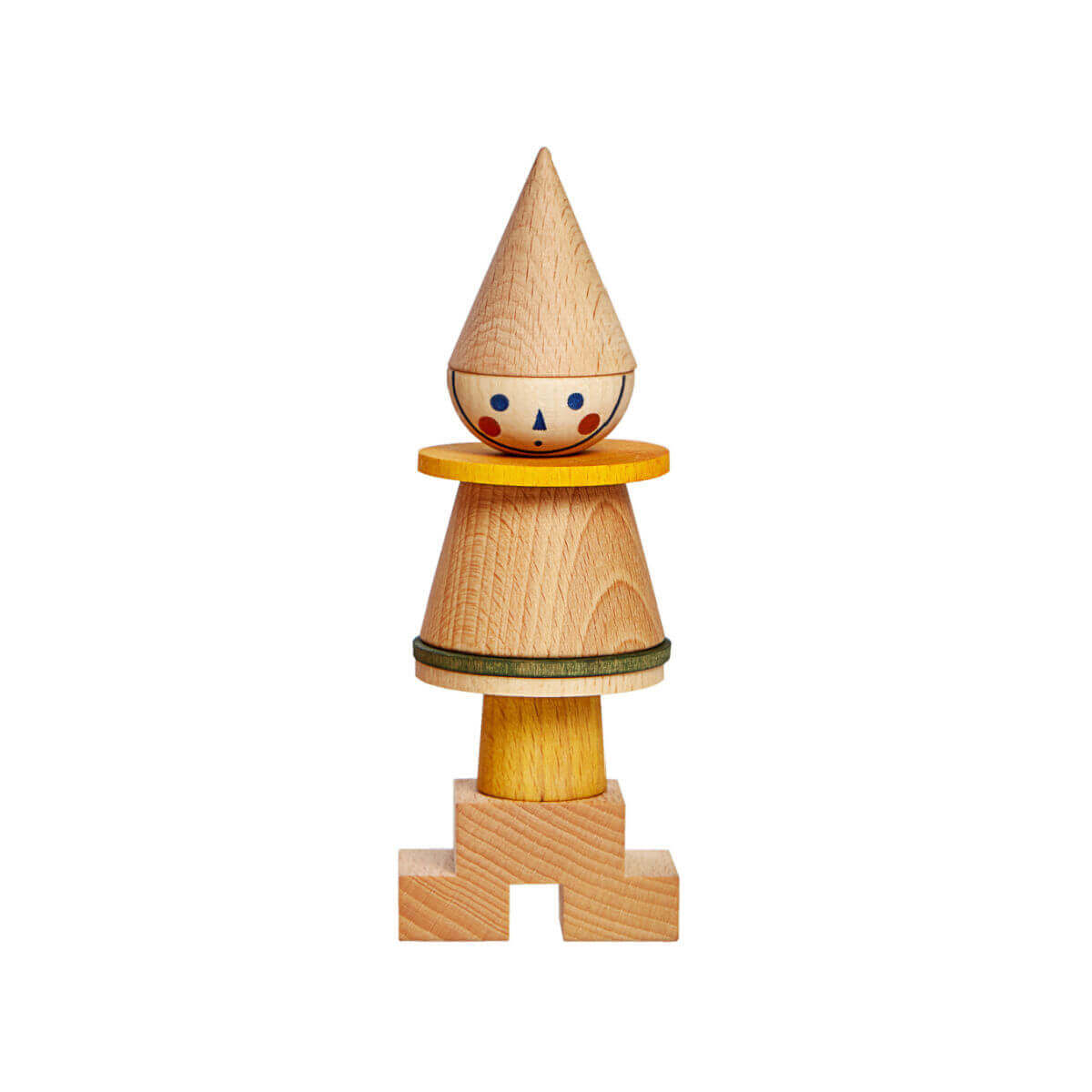 stick fig NO.01 stacking toy by wooden story