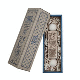 Twist the blocks children's wooden puzzle in secret garden design natural colours by wooden story