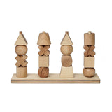 wooden stacking sorting toy