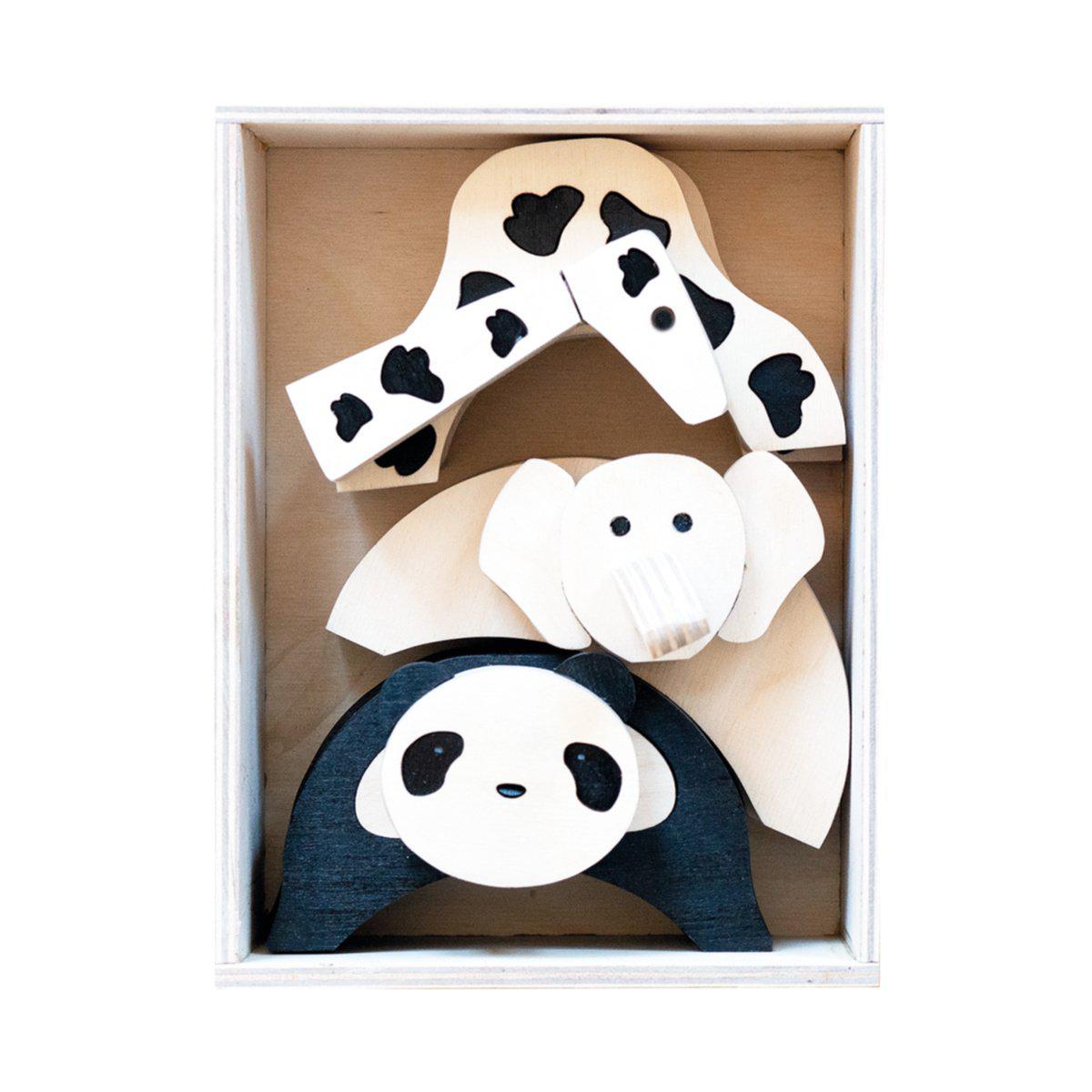 kolekto Magnetic Wooden Animals