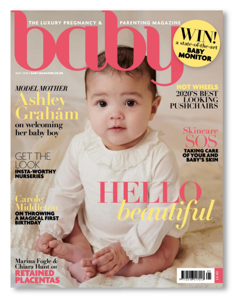 Blue Brontide features in Baby Magazine