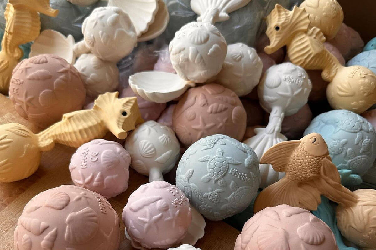 natural baby teethers
