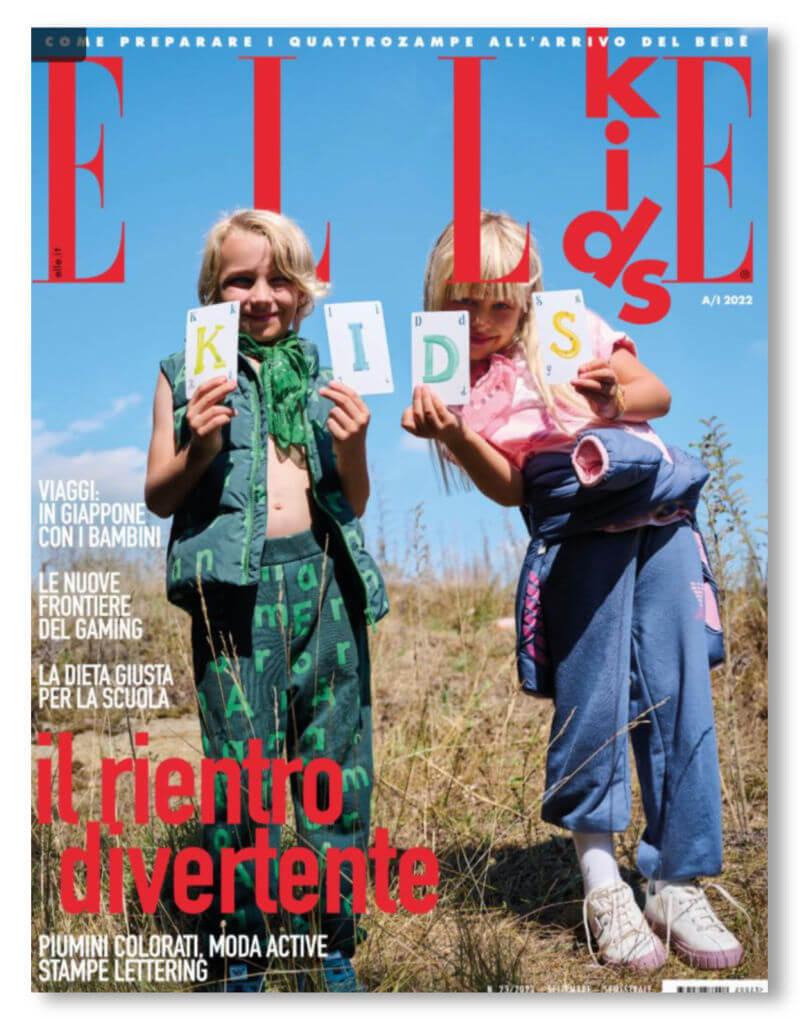 blue brontide features in Elle Kids magazine