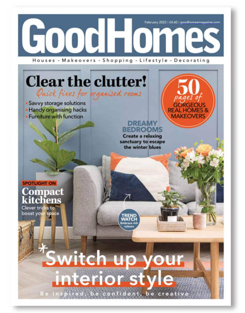 blue brontide feature in Good Homes Magazine
