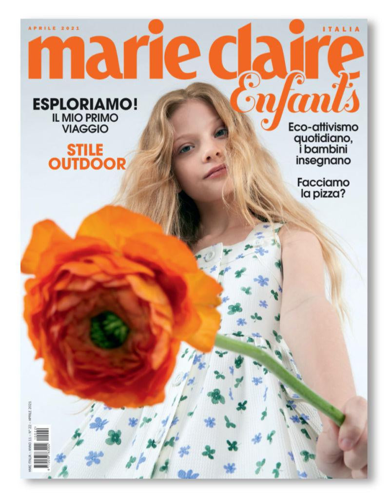 Blue Brontide features in Marie Claire Enfant Italy Magazine
